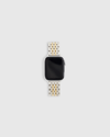 Quince Stainless Steel Bracelet Apple Watch Band In Silver/gold