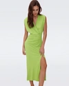 Diane Von Furstenberg Dvf In Green