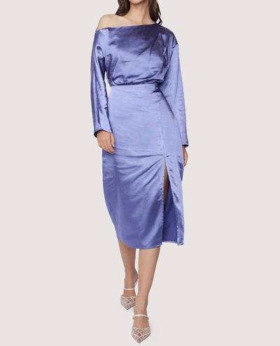 Lost + Wander Women's Adria Asymmetric Midi Dress In Blue