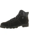KENNETH COLE NEW YORK RHODE MENS LEATHER LACE UP HIKING BOOTS
