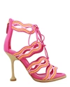 Alexandre Birman Cassie Sandals In Pink
