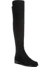 STUART WEITZMAN 5050 WOMENS STRETCH STACKED HEEL OVER-THE-KNEE BOOTS