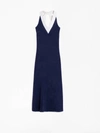 Vilagallo Daniela Sundress In Navy Biarriz In Multi