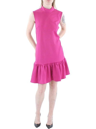 Trina Trina Turk Womens Sleeveless Solid Midi Dress In Pink