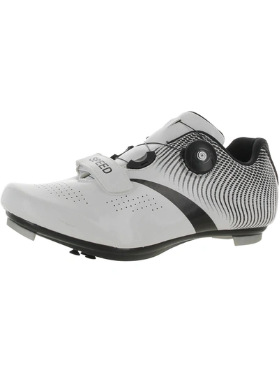 Speed Mens Fitness Workout Cycling Shoes In Multi