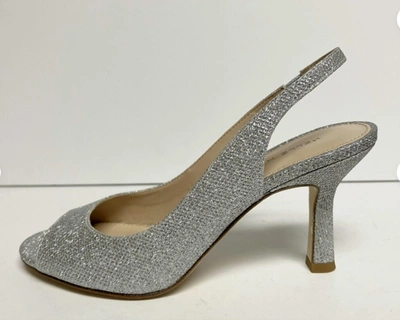 Pelle Moda Silver Metallic Sandal