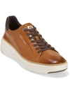 Cole Haan Gp Topspin Mens Leather Comfort Casual And Fashion Sneakers In Brown