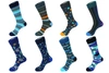 UNSIMPLY STITCHED CREW SOCK 8 PACK 80002