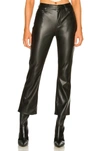 Pistola Lennon High Rise Cropped Boot Pant In Black