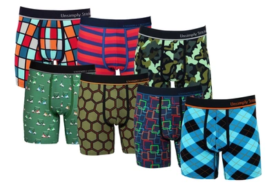 Unsimply Stitched Boxer Brief 7 Pack In Multi