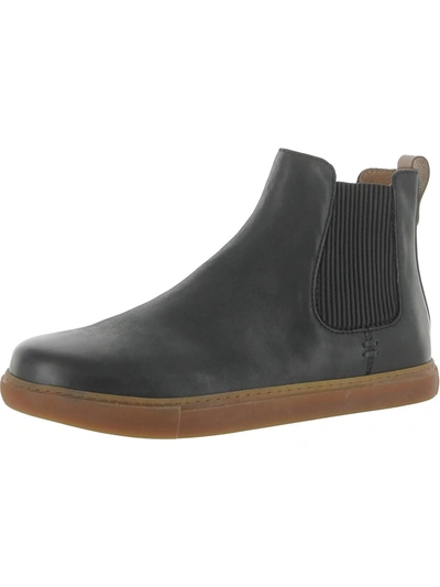Gentle Souls By Kenneth Cole Nyle Mens Leather Pull On Chelsea Boots In Black