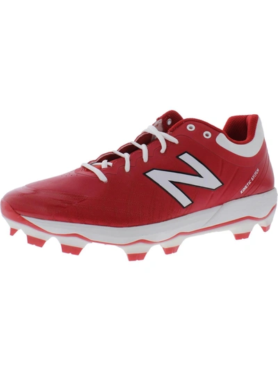 New Balance Mens Cleats Fitness Baseball Shoes In Red