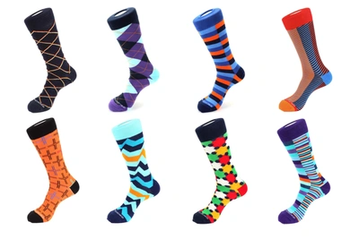 Unsimply Stitched 8 Pair Combo Pack Socks In Multi