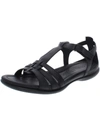 Ecco Flash Womens Dressy T-strap Sandals In Black