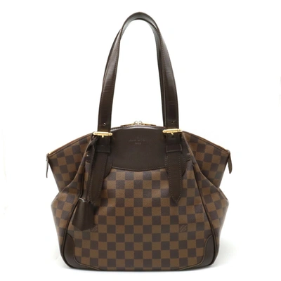 Pre-owned Louis Vuitton Verona Canvas Tote Bag () In Brown