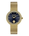 Versus Lea Crystal Bracelet Watch In Multi