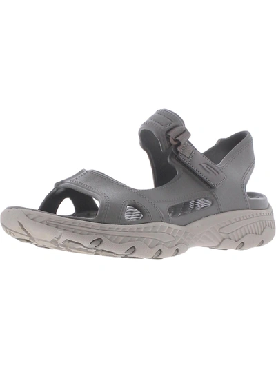 Skechers Foamies Havana Mens Strappy Comfort Insole Flat Sandals In Grey