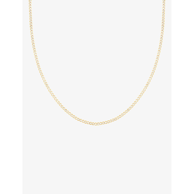 Astrid & Miyu Gleam 18ct Gold-plated And Cubic Zirconia Tennis Necklace