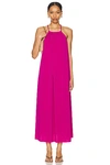 Eres Sheila Halterneck Maxi Dress In Sunset 23h