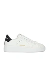Golden Goose Purestar Leather Sneakers In White