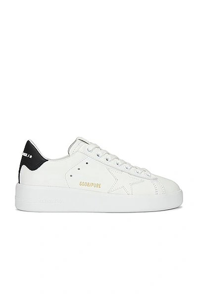 Golden Goose Women's Pure Star Leopard Calf Hair And Leather Sneakers In White