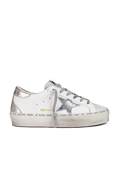 Golden Goose Hi Star Sneaker In White