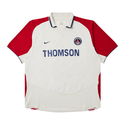 Pre-owned Paris Saint-germain Vintage  Away Stadium Jersey 'white/red'