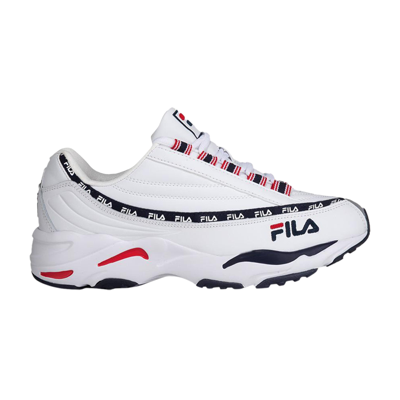 Pre-owned Fila Dragster 97 X Wmns Ray Tracer 'white Navy'