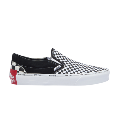 Pre-owned Vans Classic Slip-on 'checkerboard Disarray' In Black