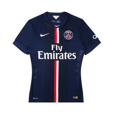 Pre-owned Paris Saint-germain Home Match Jersey 'navy' In Blue