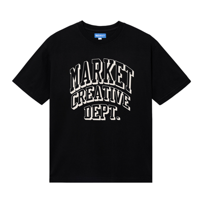 Pre-owned Market Creative Dept Arc T-shirt 'black'