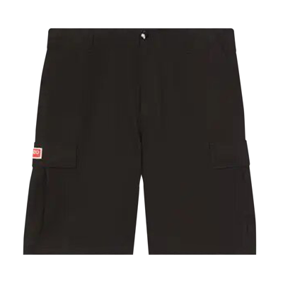 Pre-owned Kenzo Cargo Workwear Short 'black'
