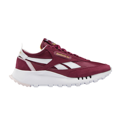 Pre-owned Reebok Wmns Classic Leather Legacy 'punch Berry' In Red
