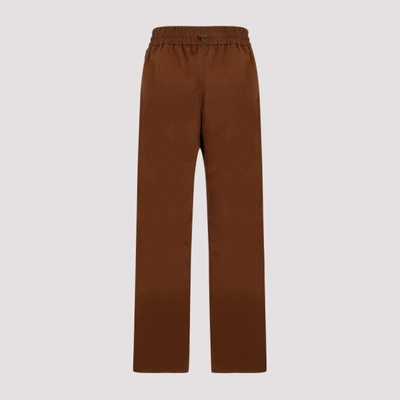 Bottega Veneta Tech Nylon Pants In Brown