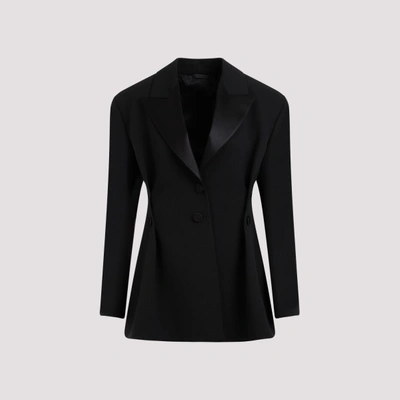 Givenchy Buttoned Jacket In Black