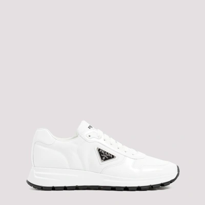 Prada Prax Sneakers In F Bianco Nero