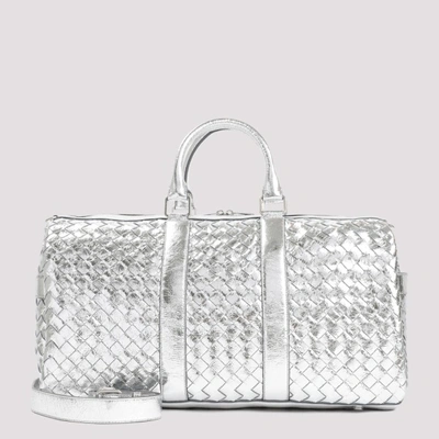 Bottega Veneta Lamb Leather Bag In Metallic