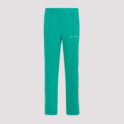 Palm Angels Classic Logo Track Pants In Green