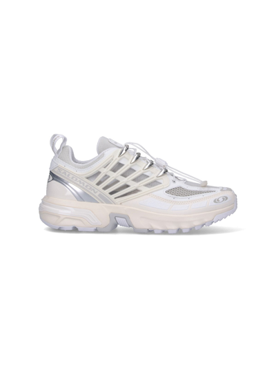 Salomon Acs Pro Sneakers In White,beige