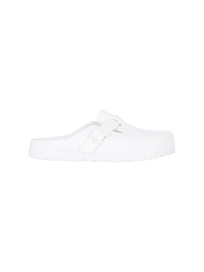 Birkenstock 'boston' Mules In White