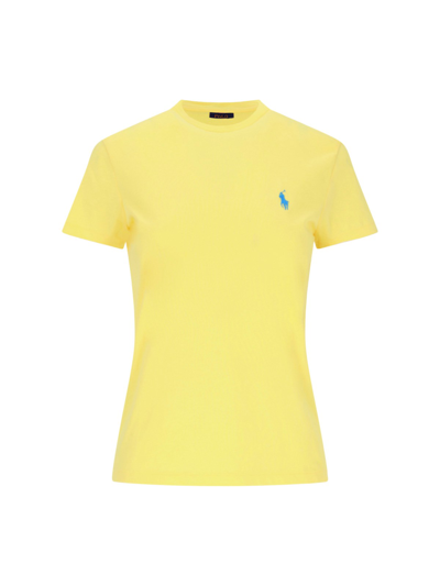 Polo Ralph Lauren T-shirt In Yellow