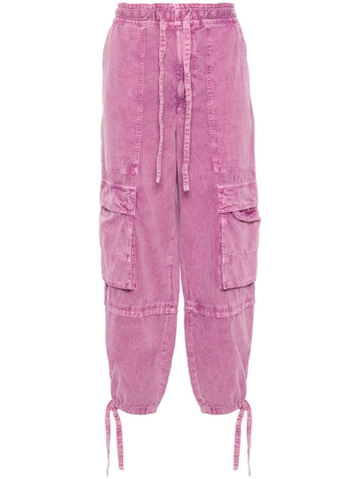 Marant Etoile Cargo Pants In Pink
