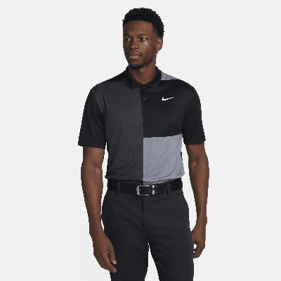 Nike Men's Victory+ Dri-fit Golf Polo In Black