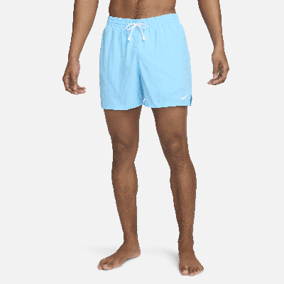 Nike Men's Swim 5" Volley Shorts In Blue
