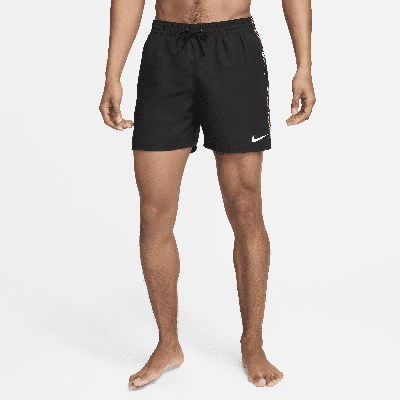 Nike Men's Swim 5" Volley Shorts In Black