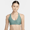 Nike Women's Hydralock Fusion Fusion Back Bikini Top In Green