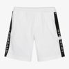 Givenchy Logo Cotton-blend Bermuda Shorts In White