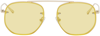 BONNIE CLYDE GOLD TRACTION SUNGLASSES