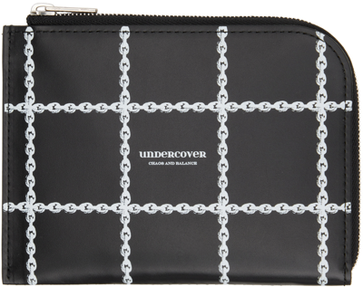 Undercover Black 'chaos And Balance' Wallet In Black Base