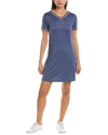 CALLAWAY CALLAWAY V-NECK COLORBLOCKED MINI DRESS